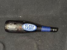 Classic Coors Light Bat Shaped Bottle