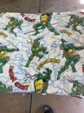 Vintage Teenage Mutant Ninja Turtles Sheets
