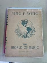 Vintage Song and Music Books