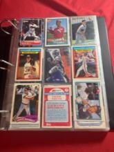 Binder Full Of Sports Cards