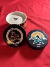 Collector Hockey Pucks