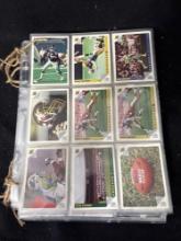 Large Assortment Of Football & Hockey Cards