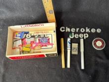 Cigar a box Of Decals, Matchboxes & Misc.