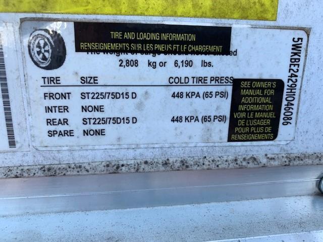 2017 Freedom Trailers 8.5X24TA3 Enclosed Trailer