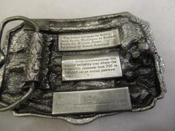 Belt Buckle - Quartzite Annual Gemboree 120 of 1000