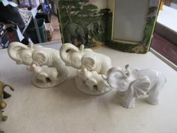 Decorative Elephant Lot total of 7 NO SHIPPING
