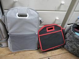 Home Storage Items - Fabric Boxes, Accordian Storage Carriers, Shoes Organizers