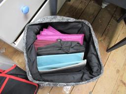 Home Storage Items - Fabric Boxes, Accordian Storage Carriers, Shoes Organizers
