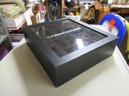 Commander watch Box 4" x 14" x 12"