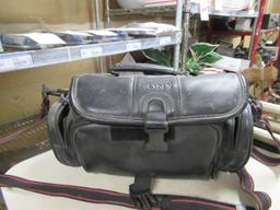 Camera, Camera Bag and Tripod