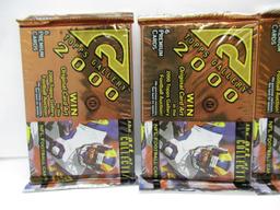 Topps Gallery Football 2000 Lot of Five Factory Sealed Packs from Store Closeout