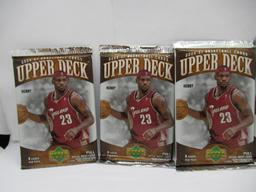 Upper Deck Basketball 2006-07 Lot of Five Factory Sealed Packs from Store Closeout