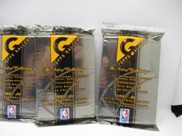 Topps Gallery Basketball 1995-96 Lot of Five Factory Sealed Packs from Store Closeout