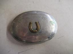 2 Belt Buckles