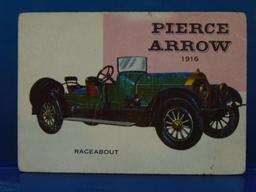 1953 Topps World On Wheels Card #64 Pierce Arrow