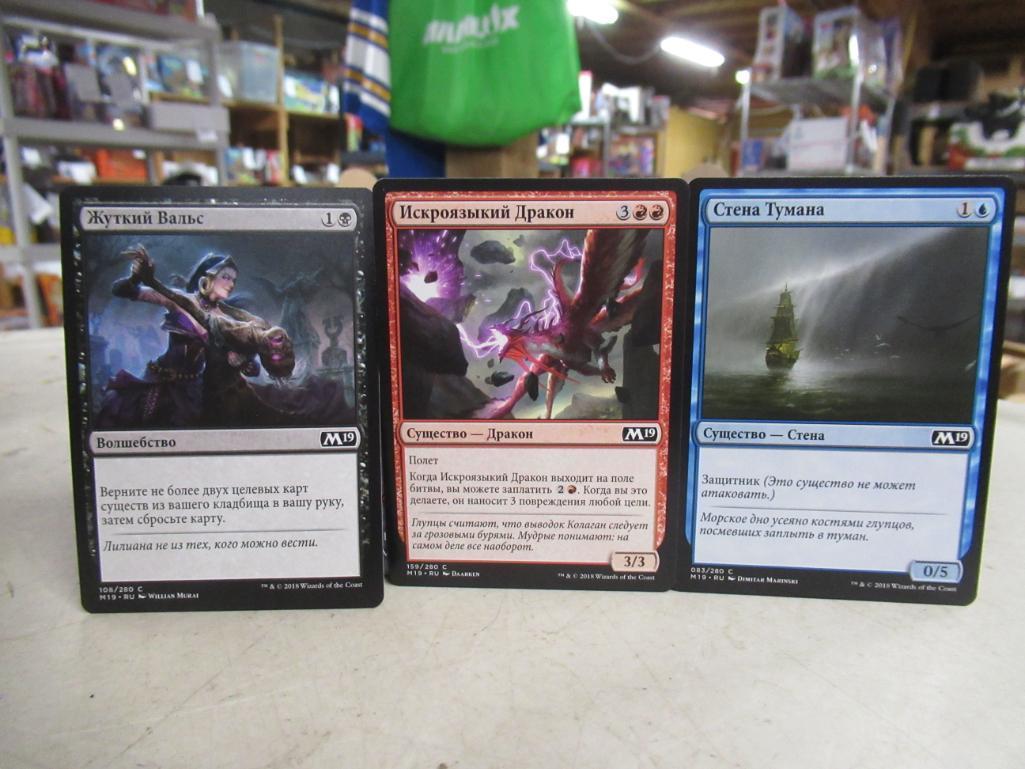 Box of Magic the Gathering Cards