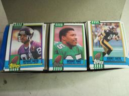 2 Boxes of 1990 Topps Football Picture Cards