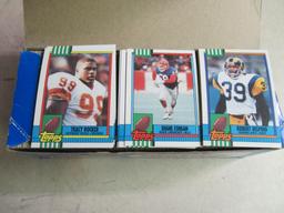 2 Boxes of 1990 Topps Football Picture Cards