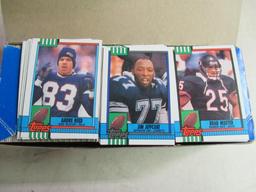 2 Boxes of 1990 Topps Football Picture Cards