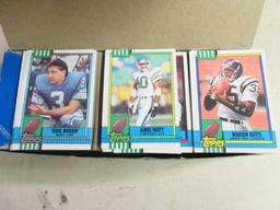 2 Boxes of 1990 Topps Football Picture Cards