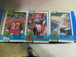 2 Boxes of 1990 Topps Football Picture Cards
