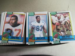 2 Boxes of 1990 Topps Football Picture Cards