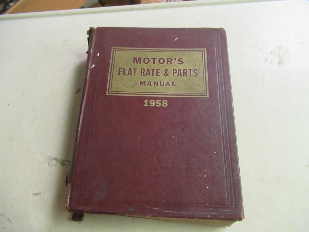 Motor's Flat Rate & Parts 1958