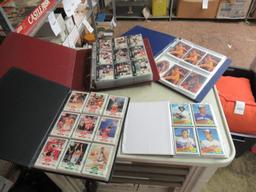 4 Binders of Assorted Sports Cards