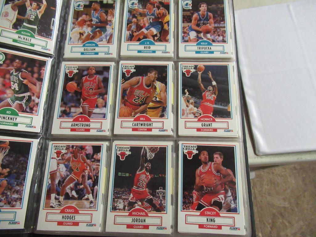 4 Binders of Assorted Sports Cards