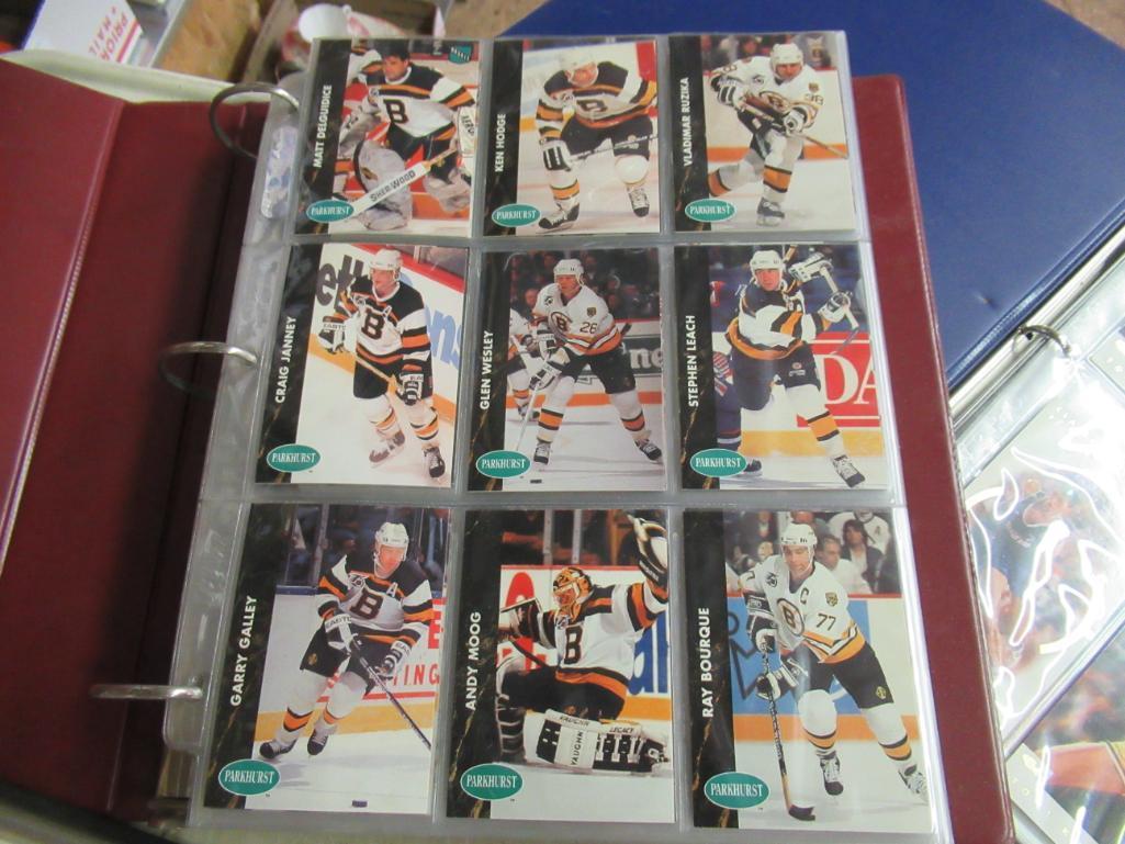 4 Binders of Assorted Sports Cards