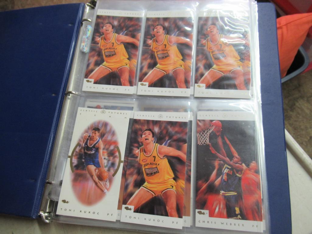 4 Binders of Assorted Sports Cards