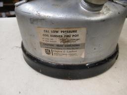 Vintage plumbers soldering lead melting furnace model:44a