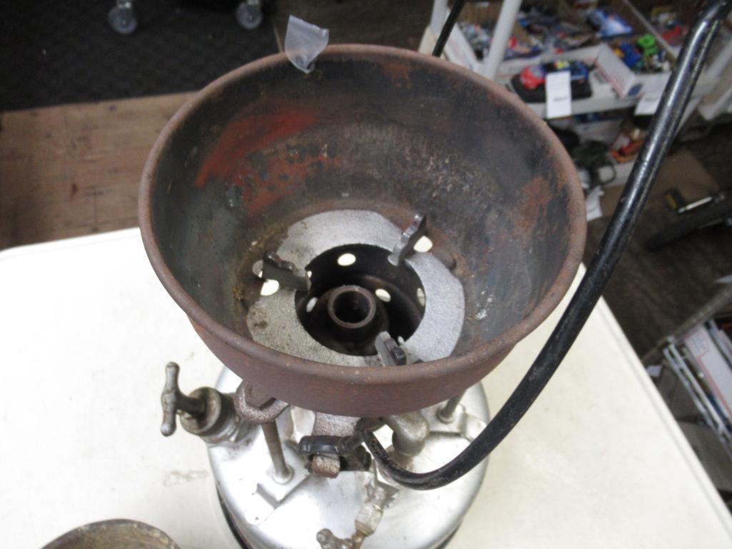 Vintage plumbers soldering lead melting furnace model:44a