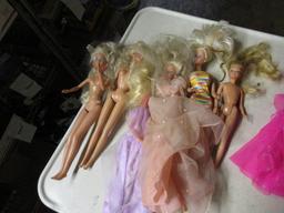 Box of Barbie's
