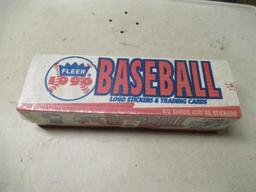 Sealed Box of Fleer Baseball Cards
