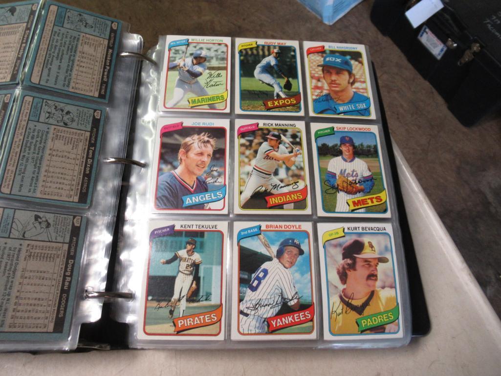 2 Binders of sport cards