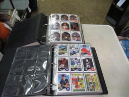2 Binders of sport cards