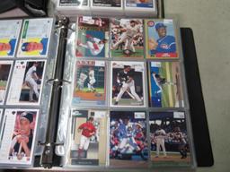 2 Binders of sport cards