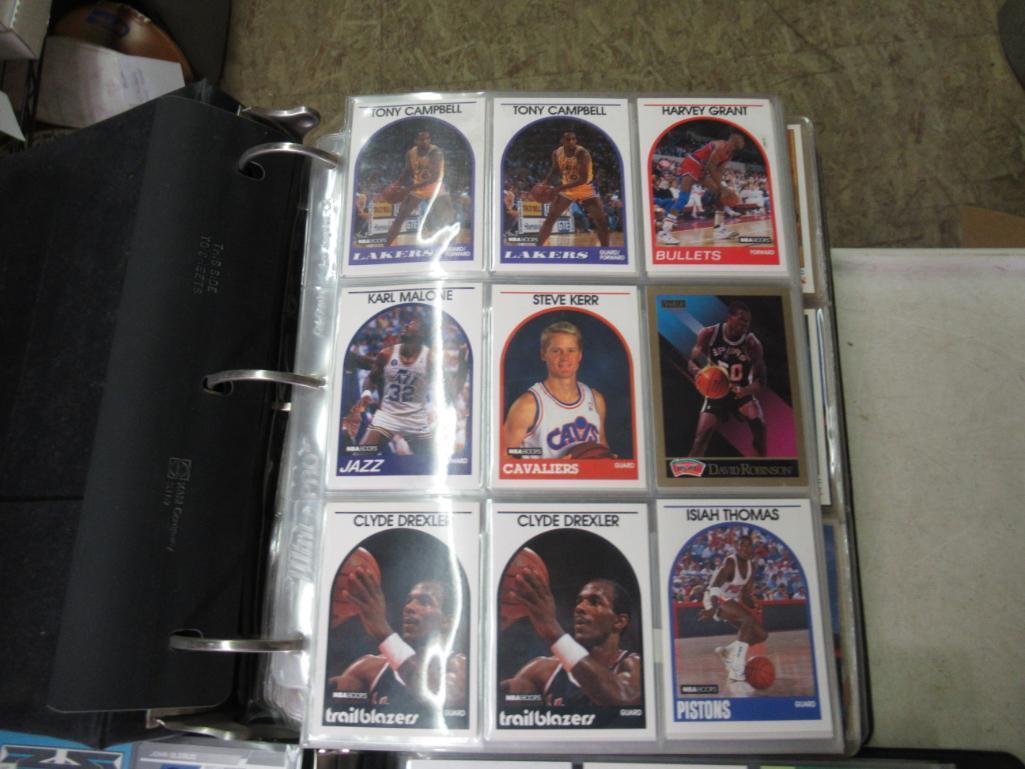 2 Binders of sport cards