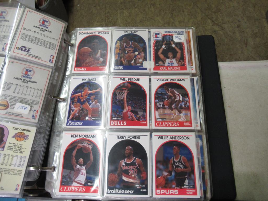 2 Binders of sport cards