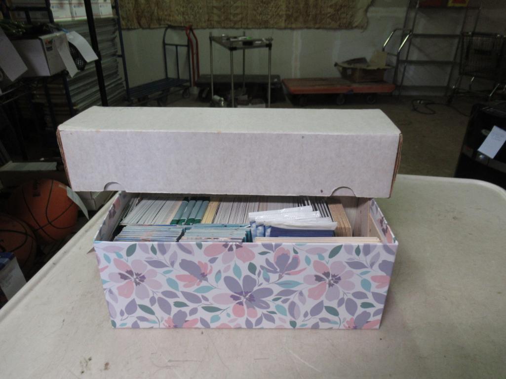 2 Boxes of sport cards
