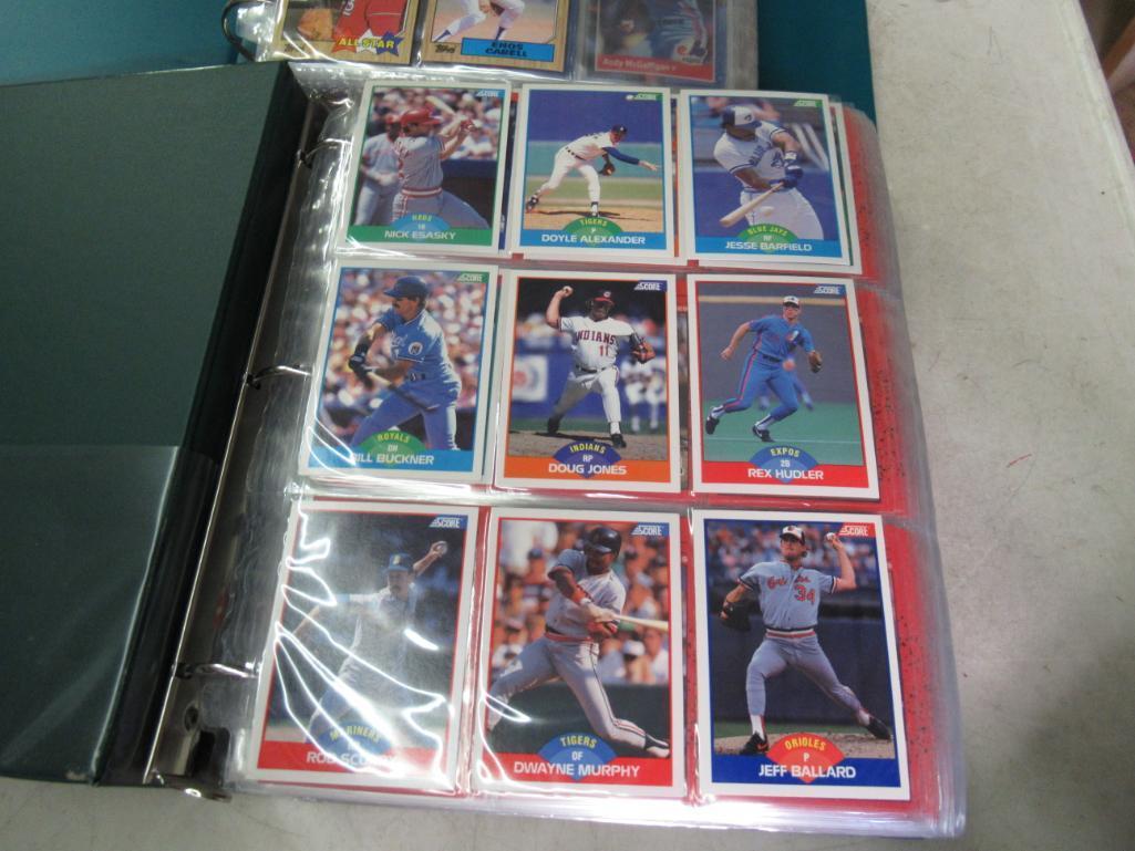 2 Binders of sport cards