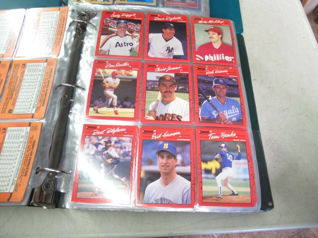 2 Binders of sport cards