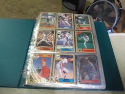 2 Binders of sport cards
