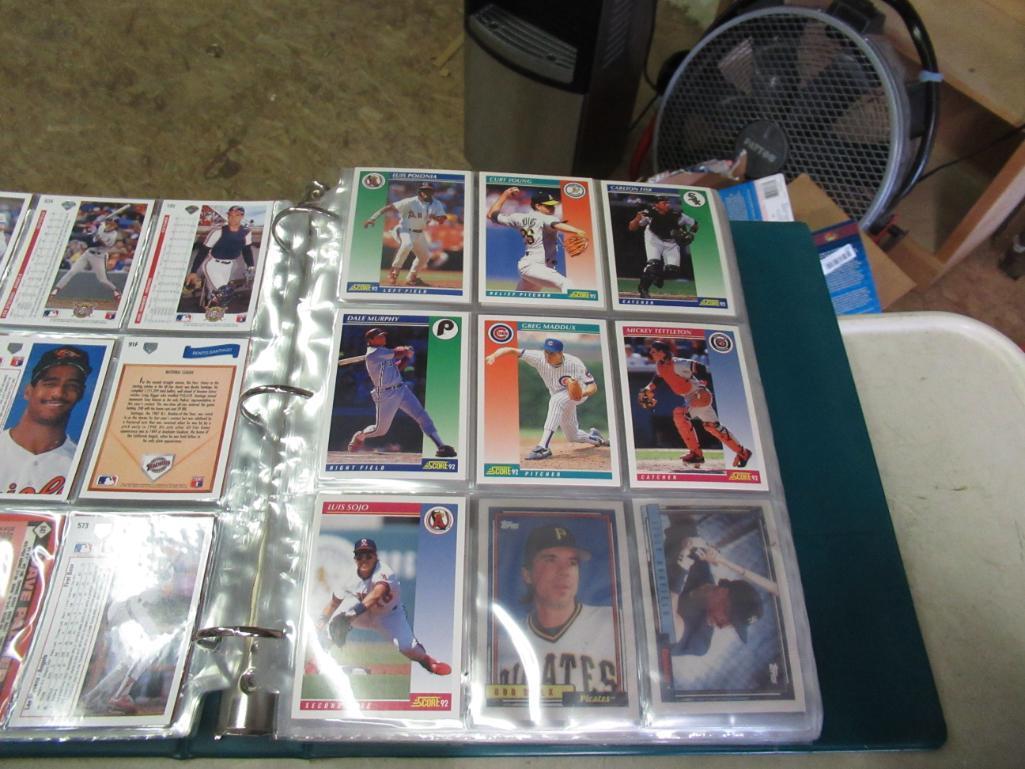 2 Binders of sport cards