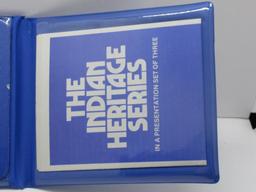 Canada The Indian Heritage Series 3 Dollar Display in Holders