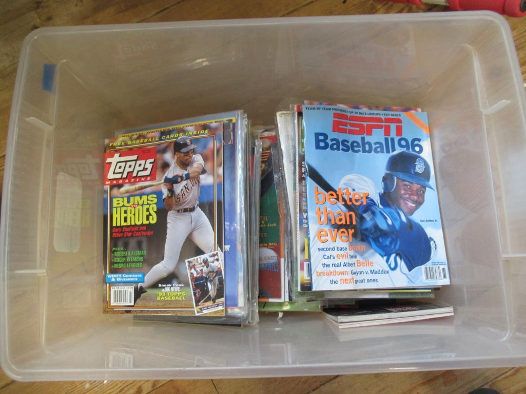 Lot of Ken Griffey Jr. magazines.
