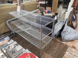 3 Tier metro shelf 35x48x18 NO SHIPPING