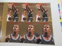 Uncut Skybox Shaq Sheet