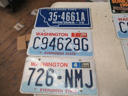 6 Licensee plates